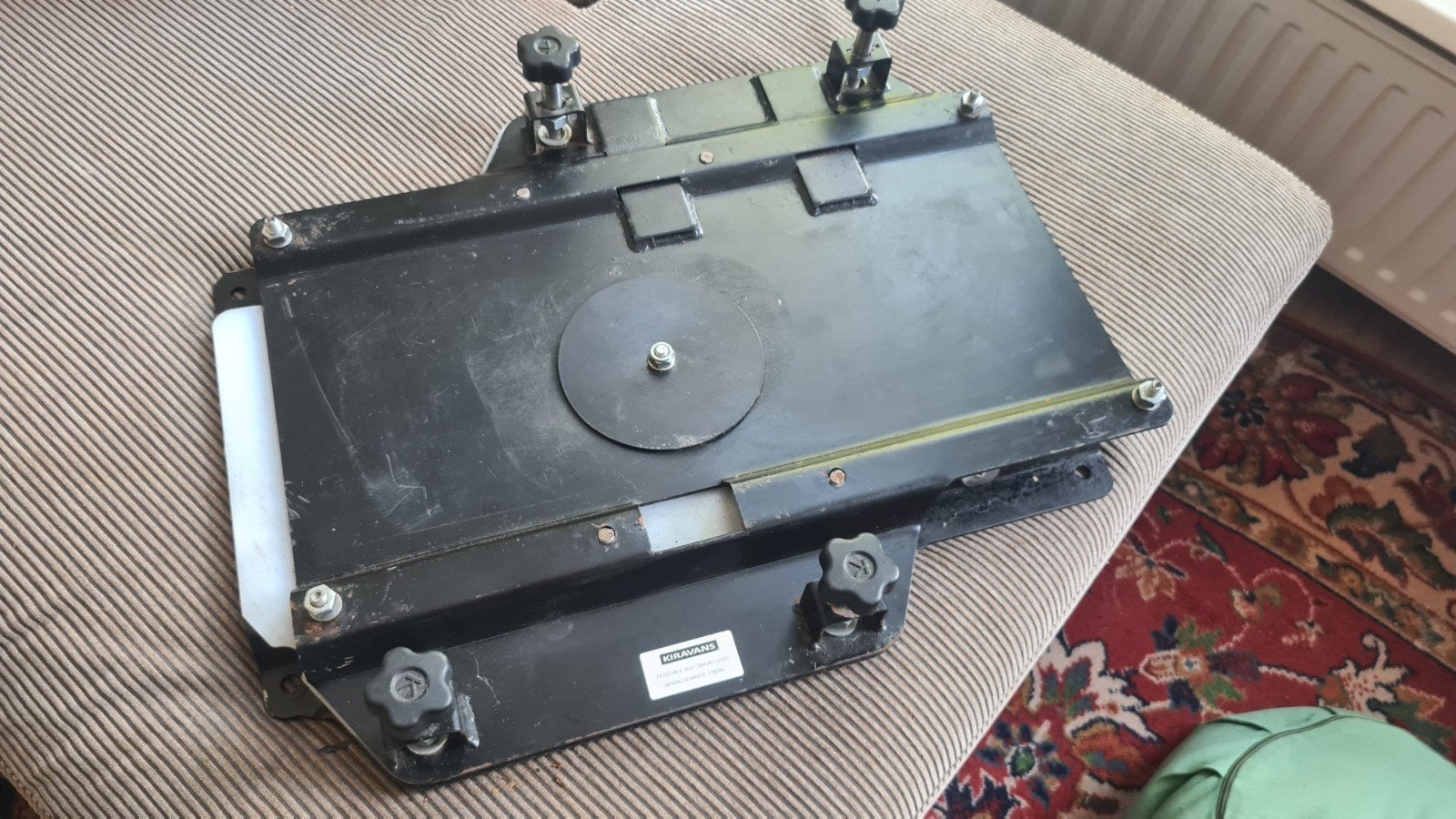 Kiravans VW t5 t6 dubbelzits draaiplateau, Ophalen, Gebruikt