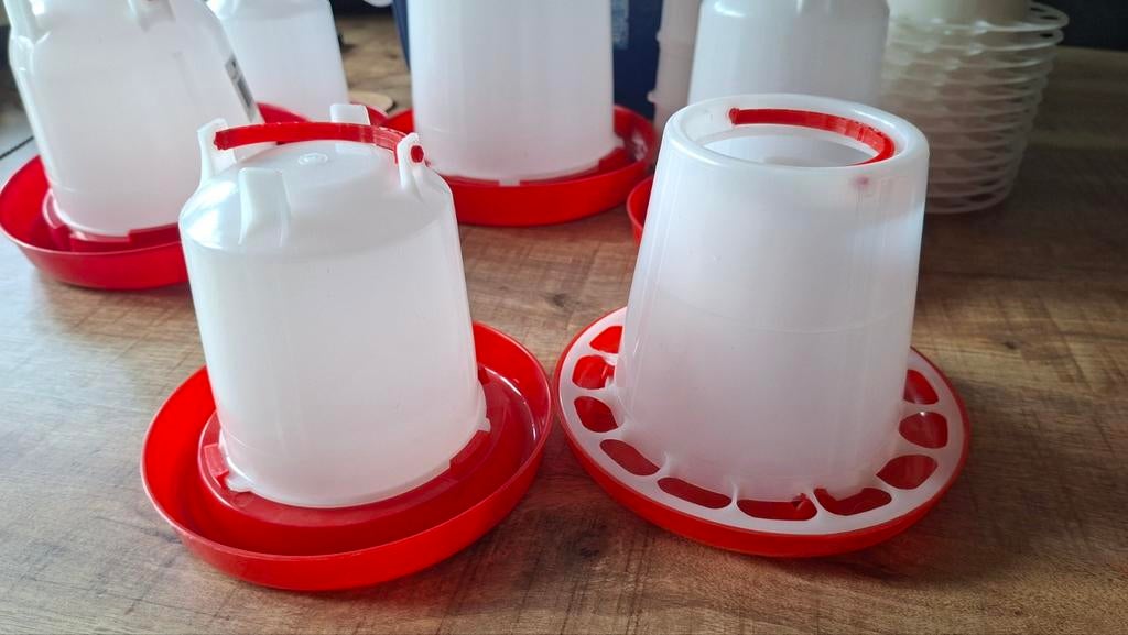 Voertoren en watertoren kippen, kuikens, pluimee, Dieren en Toebehoren, Pluimvee | Toebehoren, Ophalen of Verzenden, Nieuw, Drinken en Voederen
