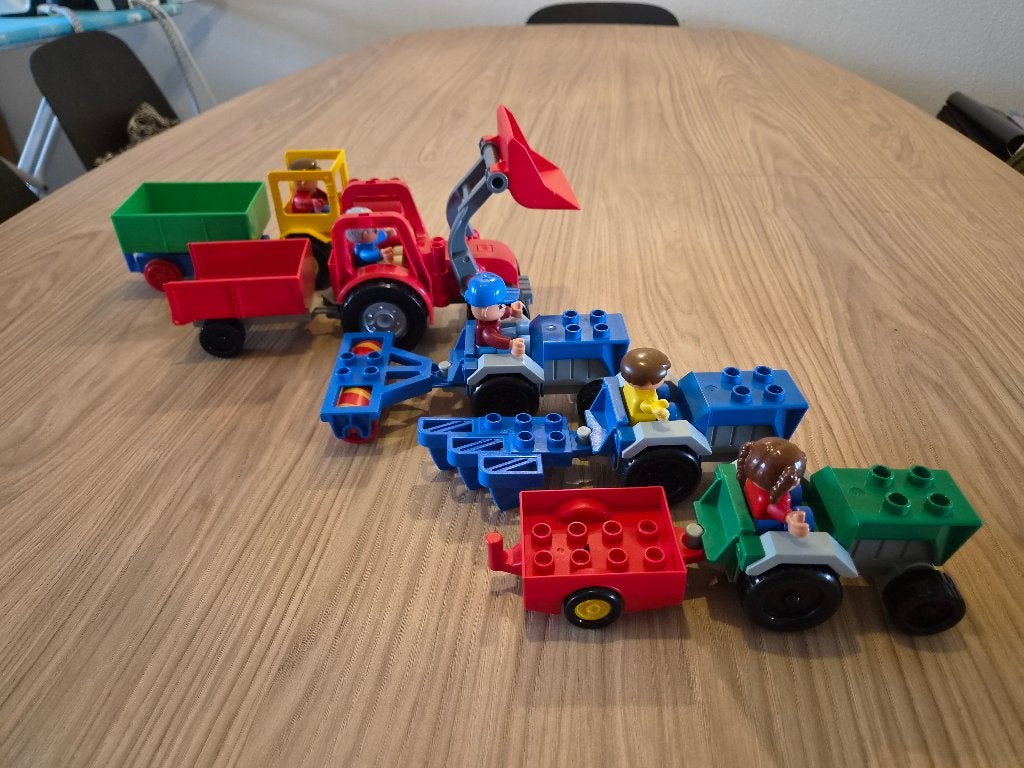 Duplo diverse boerderij dieren en voertuigen, Kinderen en Baby's, Ophalen, Gebruikt, Overige thema's, Duplo