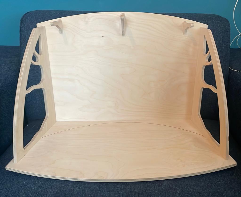 Seizoenstafel / jaartafel de noest, Ophalen of Verzenden, Zo goed als nieuw, Hout