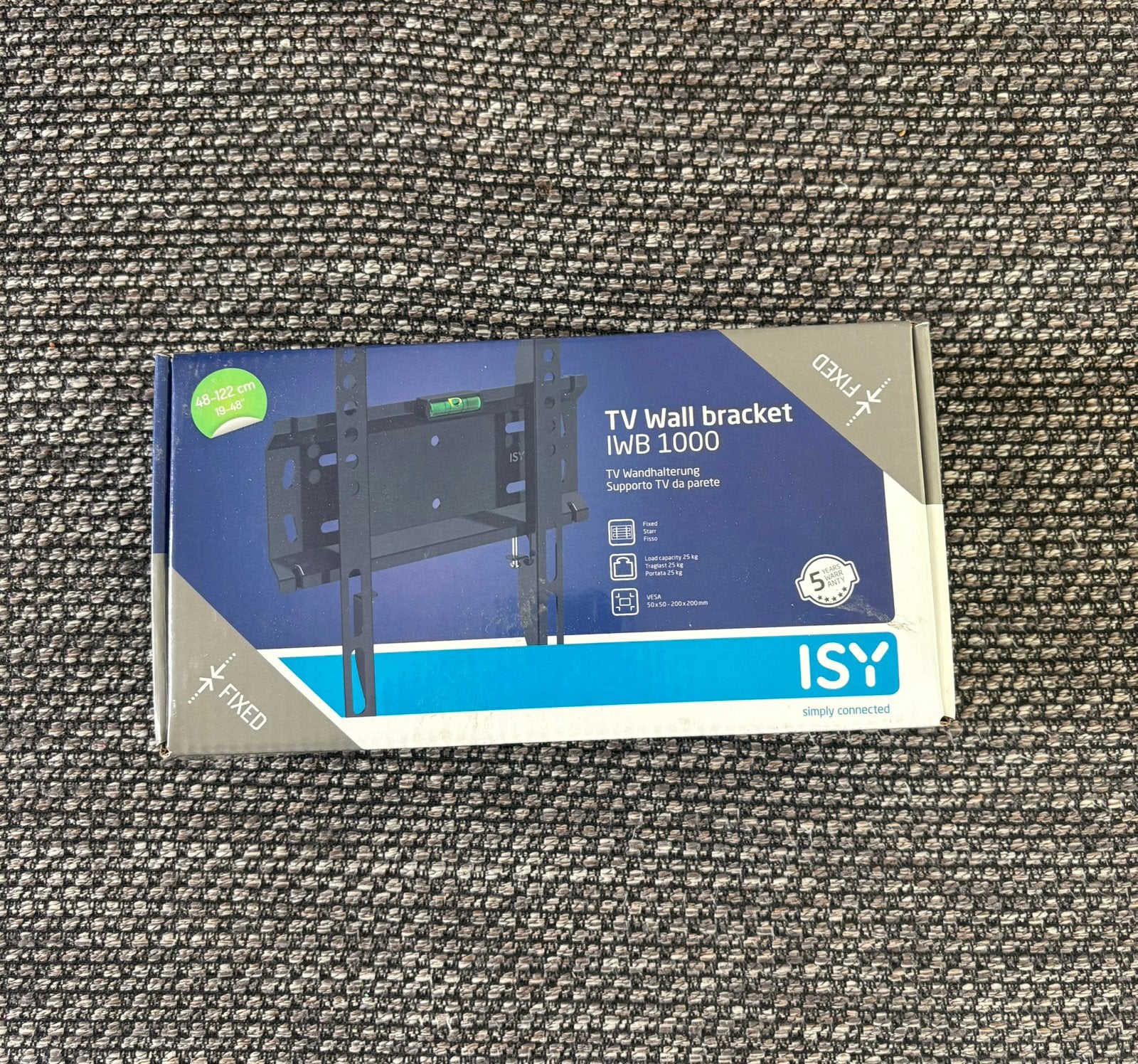 ISY wandbeugel, Audio, Tv en Foto, Ophalen of Verzenden, Nieuw