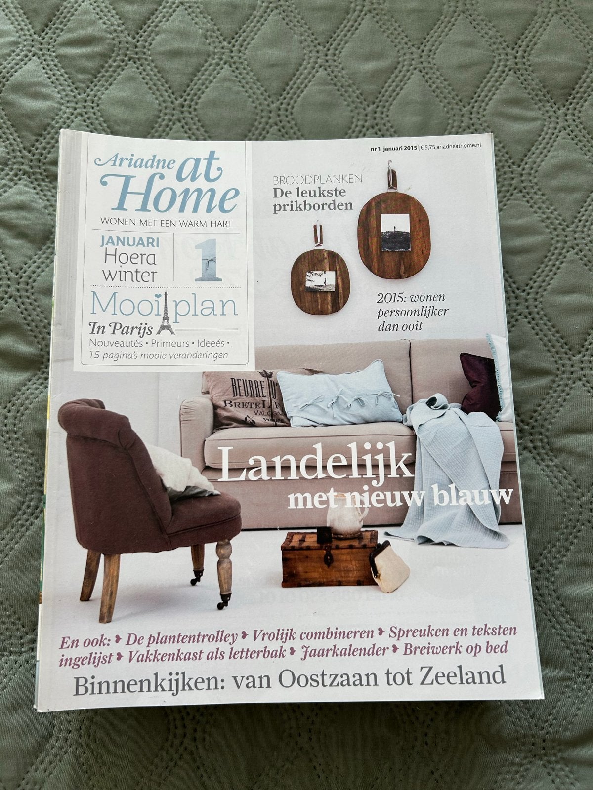 Ariadne at Home tijdschriften 2015 complete jaargang, Boeken, Ophalen of Verzenden, Zo goed als nieuw, Overige typen