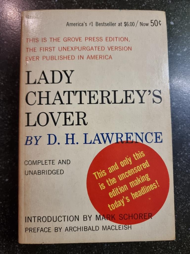 Lady Chatterley's Lover, Boeken, Ophalen of Verzenden, Gelezen, D. H. Lawrence, Amerika