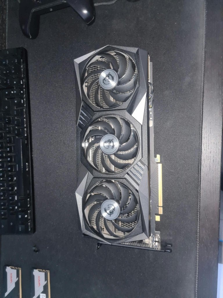 MSI Gaming RTX 3070 X Trio en 16GB ddr5 6000mhz cl36 ram, Computers en Software, Verzenden, GDDR6, PCI-Express 4, Zo goed als nieuw