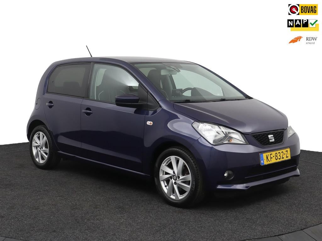 Seat Mii 1.0 Sport Connect I CRUISE I NAVI I AIRCO I LICHTME, Voorwielaandrijving, Stof, Gebruikt, 840 kg