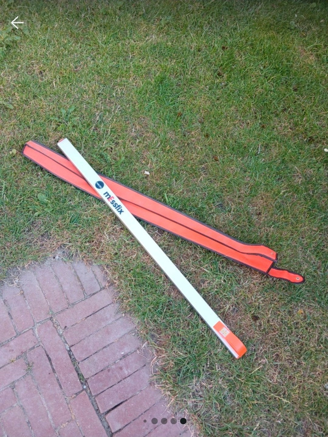 Uitschuifbare meetstok met hoes, Ophalen of Verzenden, Zo goed als nieuw
