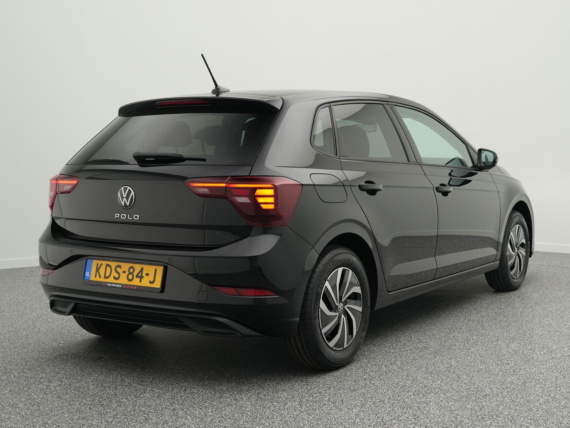 Volkswagen Polo Life Edition 1.0 95 pk TSI | Navigatie | Sto, Auto's, Voorwielaandrijving, Stof, Gebruikt, Zwart