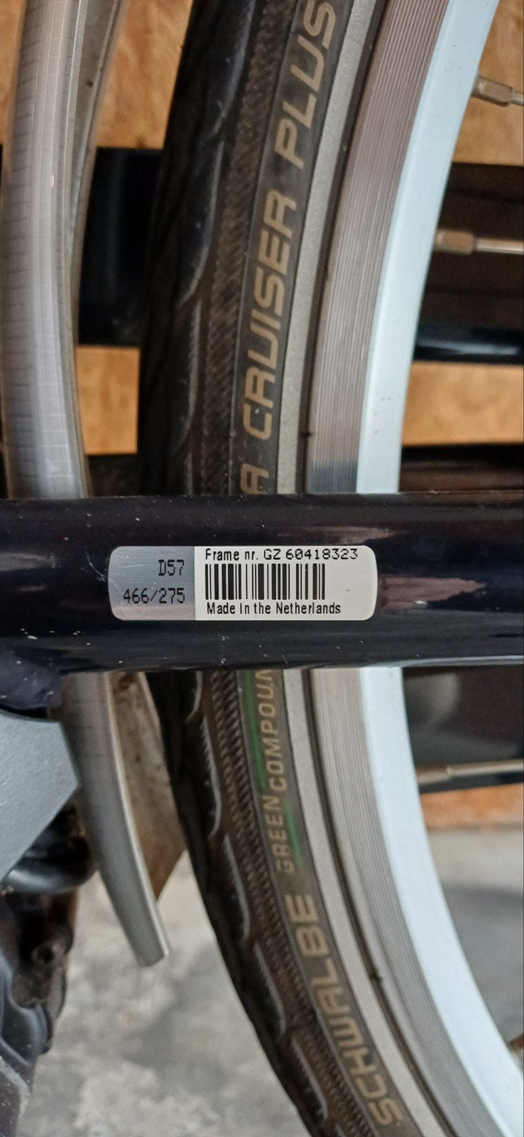 Gazelle Hybride elektrische fiets met Impulse motor, Gebruikt, Ophalen of Verzenden, 50 km per accu of meer, 55 tot 59 cm