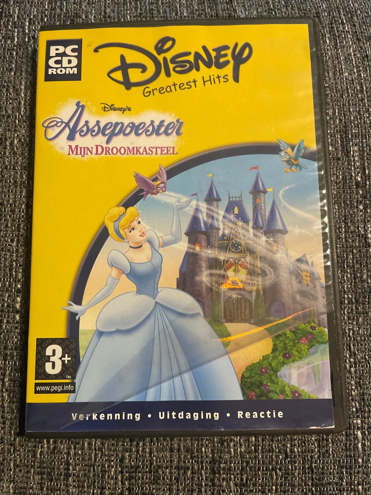 Disney's Assepoester: Mijn Droomkasteel PC CD-ROM, Puzzel en Educatief, Gebruikt, 1 speler, Ophalen of Verzenden
