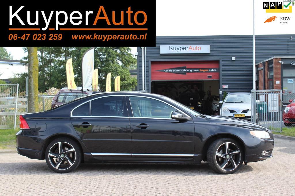 Volvo S80 2.5 T Summum ,, LPG AUTOMAAT VOL LEDER NAVI ETC, Auto's, Bedrijf, Sedan, Euro 4, LPG