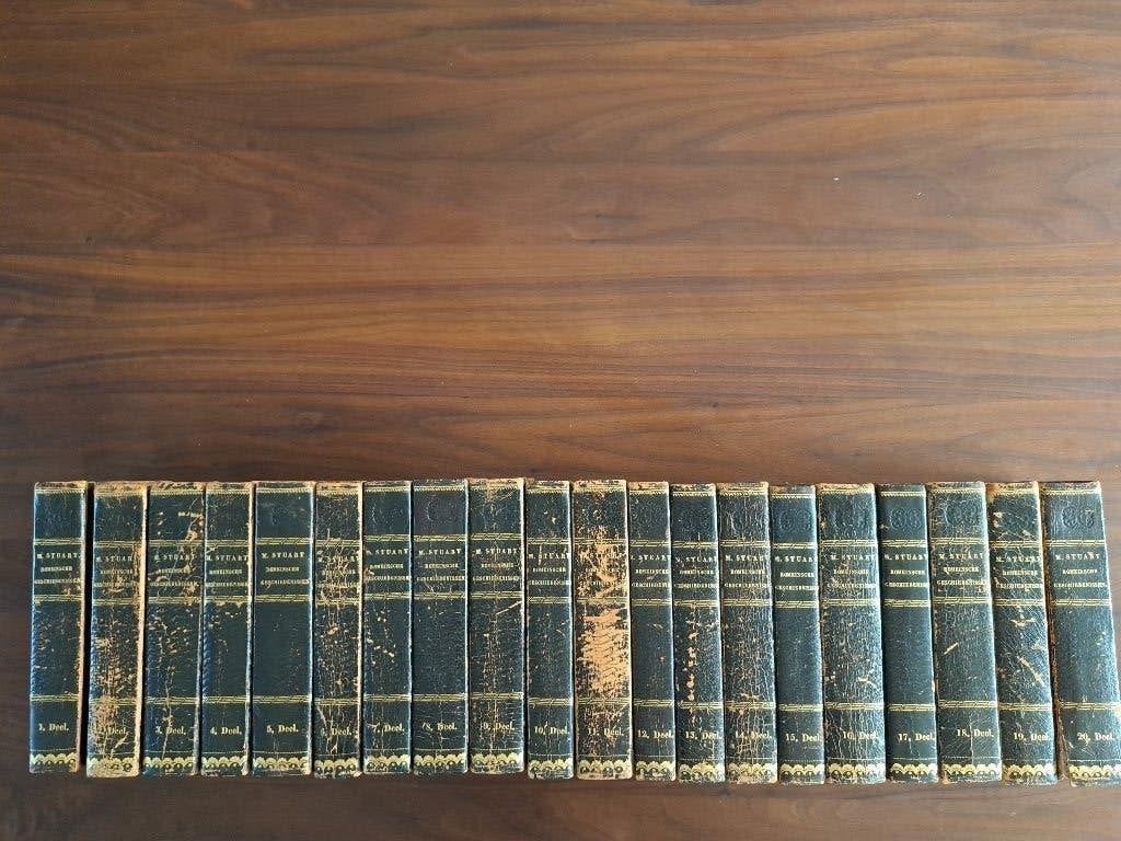 20-delige boekenserie "Romeinsche geschiedenissen", 1830, Antiek en Kunst, Antiek | Boeken en Bijbels, Ophalen