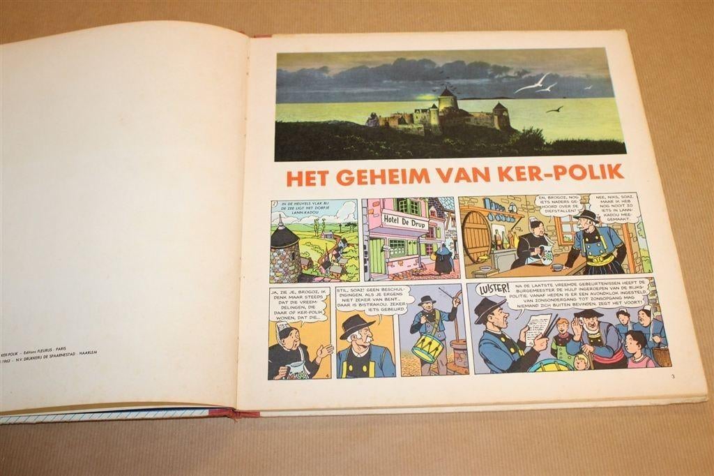 Oscar en Isidoor Nr. 7 — Het Geheim van Ker-Polik [1963], Boeken, Stripboeken, Eén stripboek, Ophalen of Verzenden, Gelezen