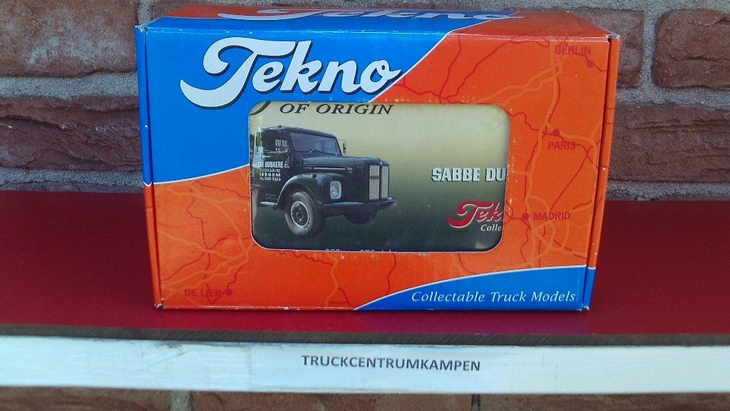Tekno  Scania  L110  Super  Torpedo  van  G.V.I., Ophalen of Verzenden, Nieuw, Bus of Vrachtwagen, Tekno