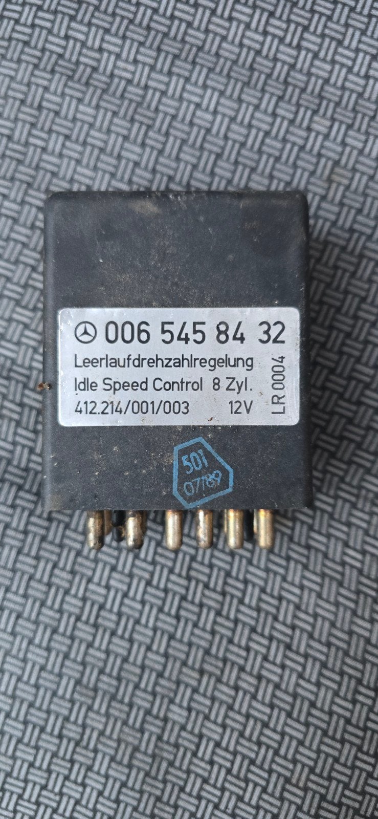 Mercedes w126 Leerlaufdrehzahlregelung, Ophalen of Verzenden, Gebruikt, Mercedes-Benz