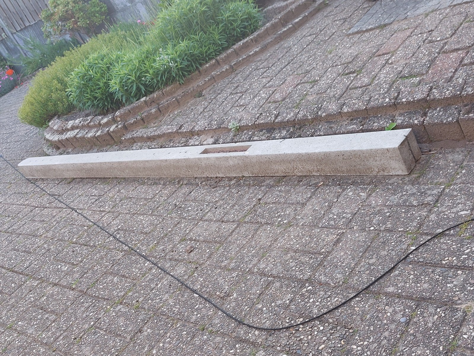 Betonnen balk voor schutting, Ophalen, Overige materialen, Gebruikt, Overige typen