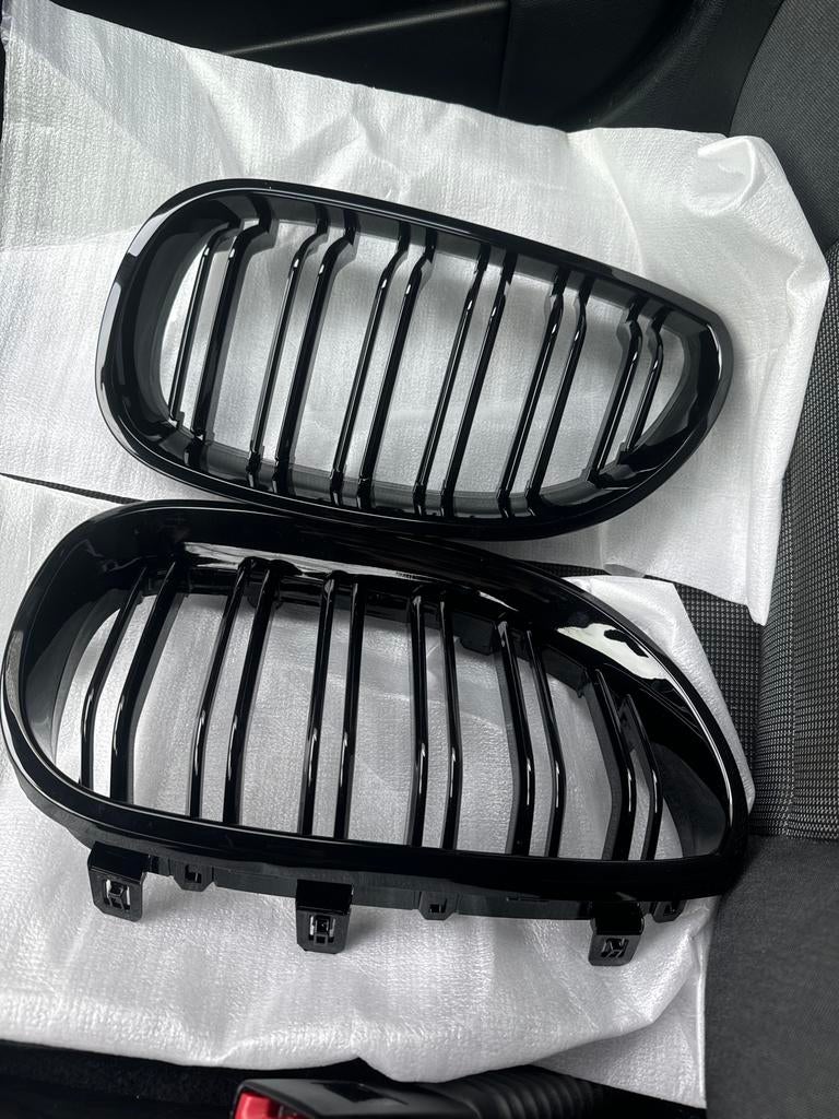 BMW e60 dubbele zwarte nier grill, Ophalen, Voor, Nieuw, Bumper