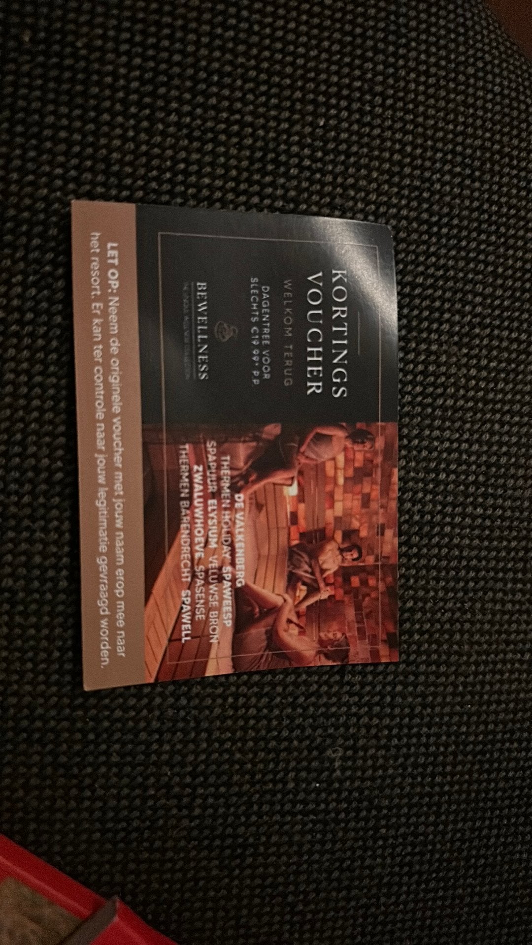 2 personen voor 20 euro pp naar de sauna, Tickets en Kaartjes, Twee personen, Spa of Sauna