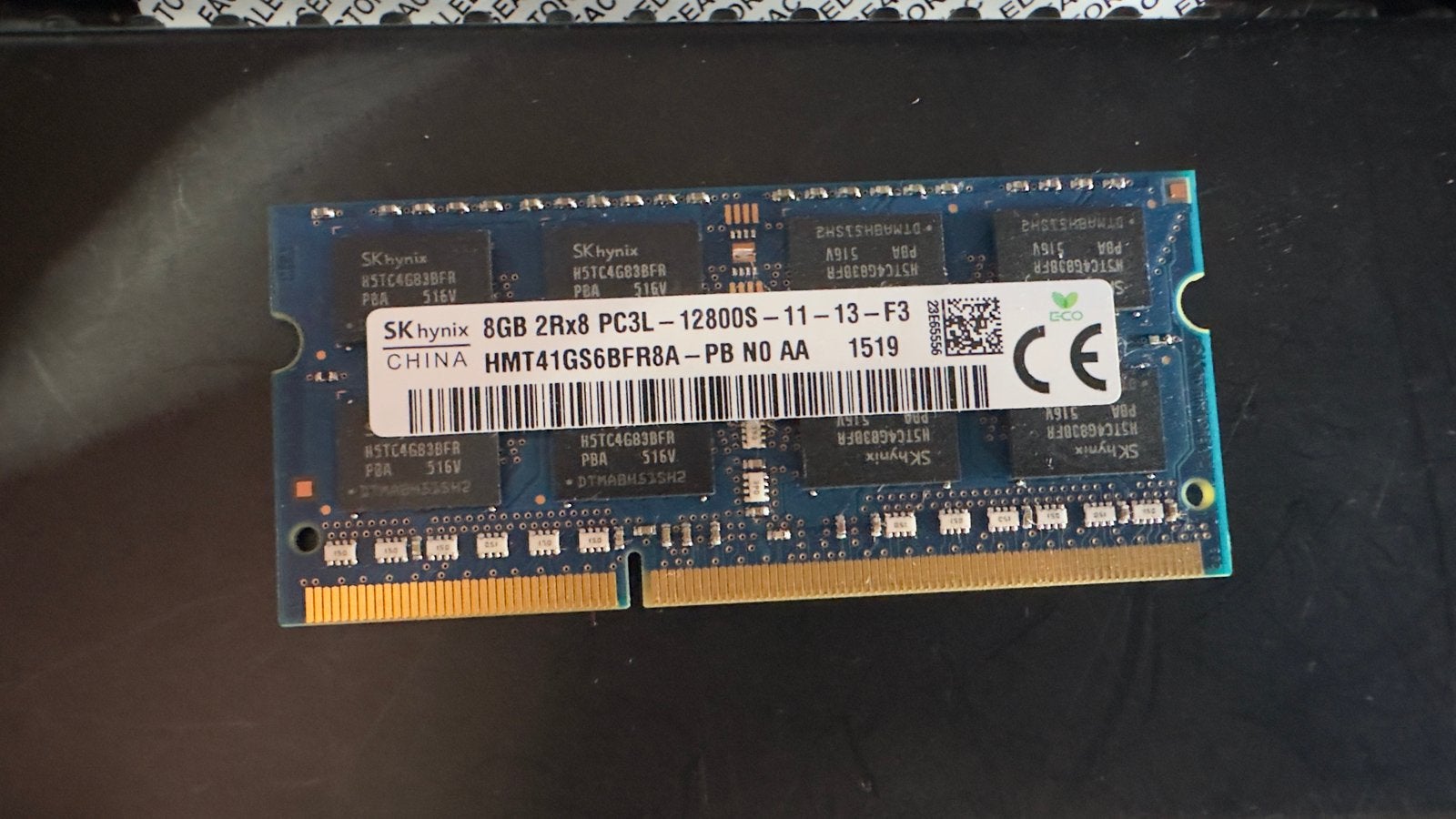 SK Hynix 8GB DDR3L-1600 Laptop RAM SO-DIMM, Gebruikt, 8 GB, DDR3, Ophalen of Verzenden
