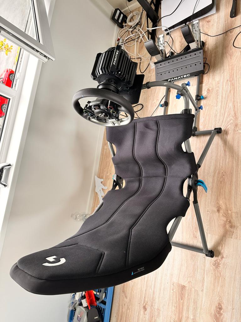 Nieuwe Fanatec DD Pro (8nm) Stuur met Playseat Challenge, Ophalen, Racestoel, Zo goed als nieuw, Direct drive