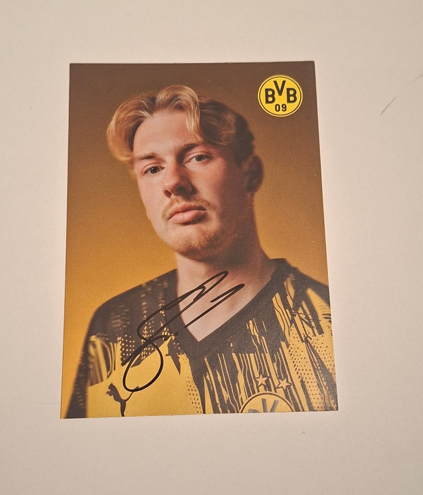 Gesigneerde Julian Brandt Club Card, Verzamelen, Ophalen of Verzenden, Buitenlandse clubs