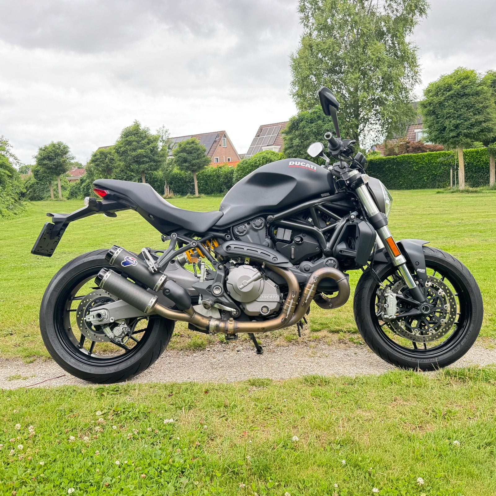 Ducati Monster 821 bj2019 stealth, Termagoni uitlaat!, Particulier, Naked bike