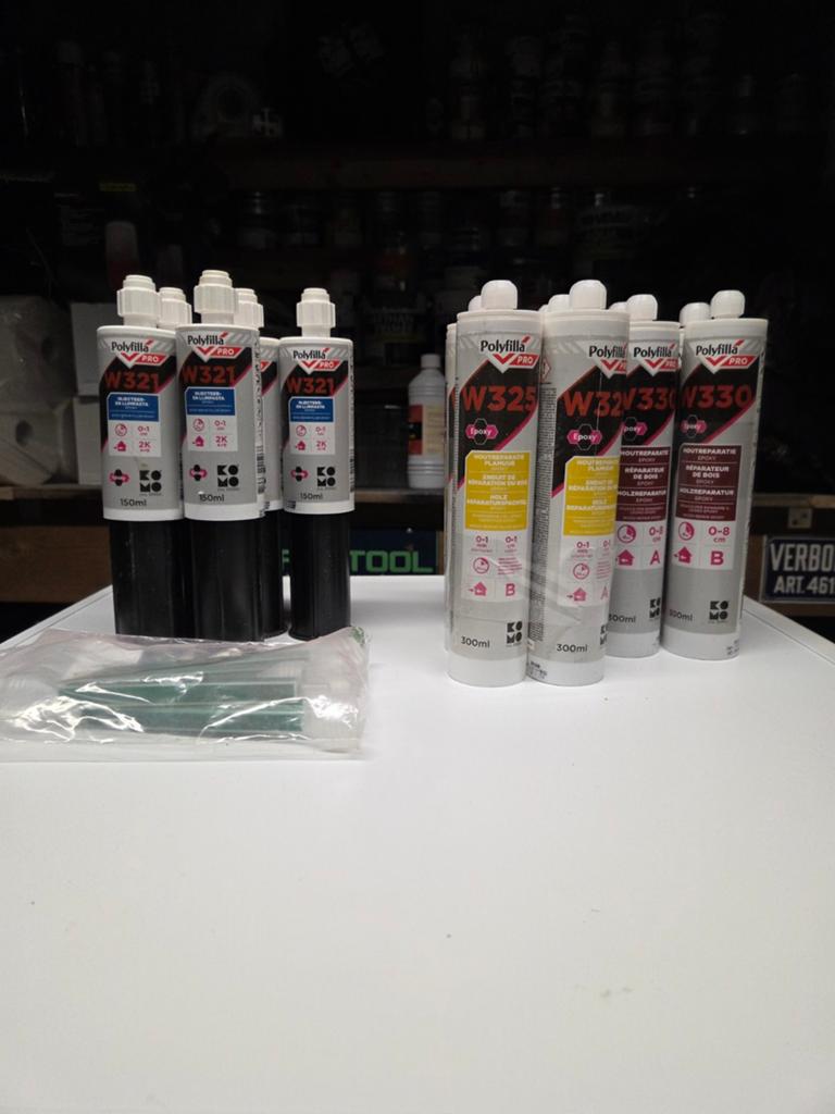 Polyfilla Pro Plamuur en Houtreparatie Epoxy "NIEUW", Ophalen of Verzenden, Nieuw, Overige typen