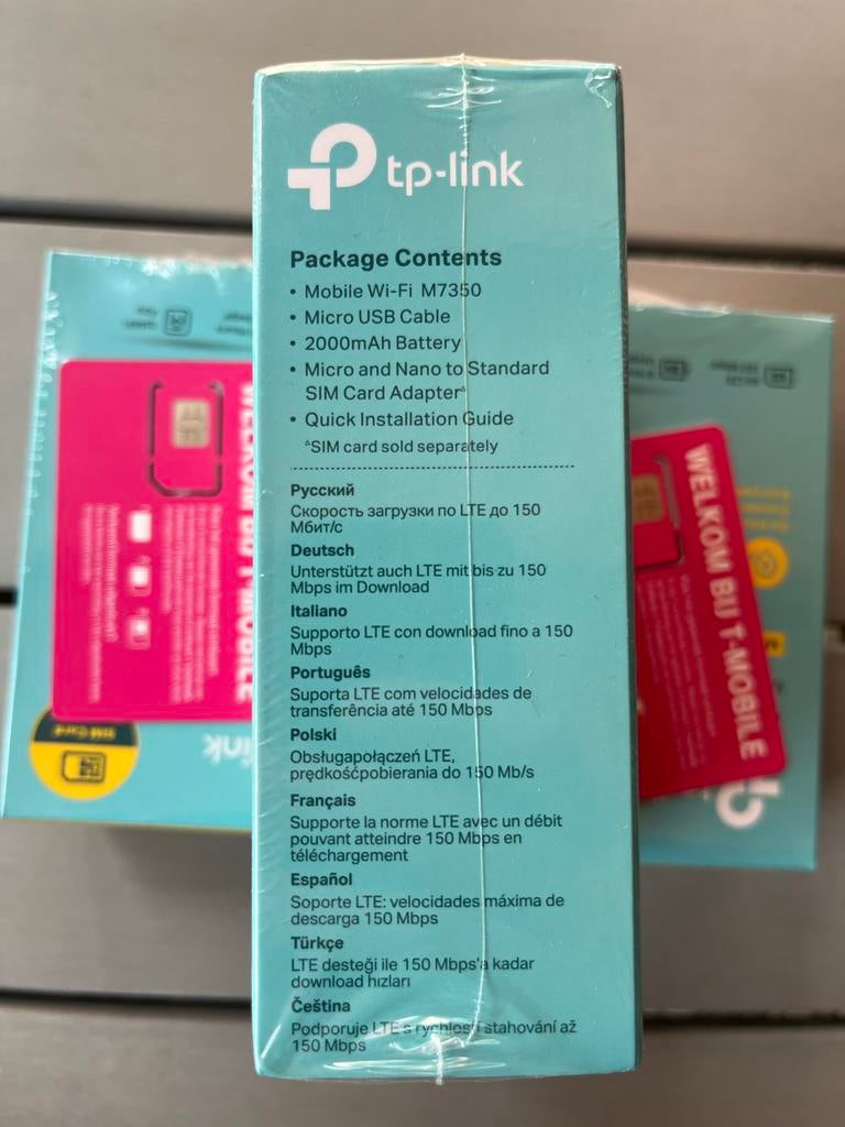 3x TP-Link 4G LTE Mobiele Wi-Fi M7350 (M7350), Verzenden, Nieuw