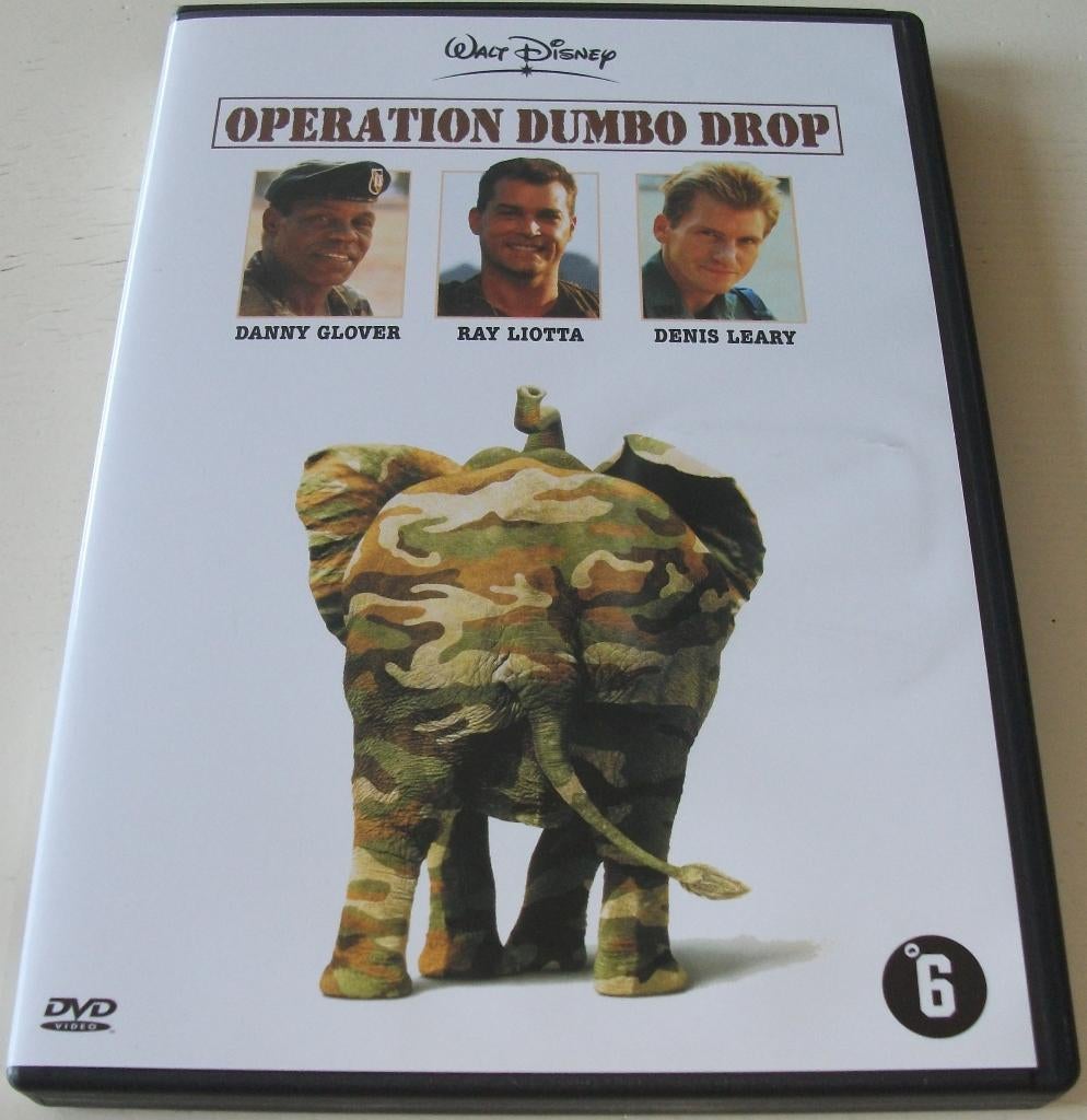 Dvd *** OPERATION DUMBO DROP *** Walt Disney, Ophalen of Verzenden, Zo goed als nieuw, Komedie, Vanaf 6 jaar