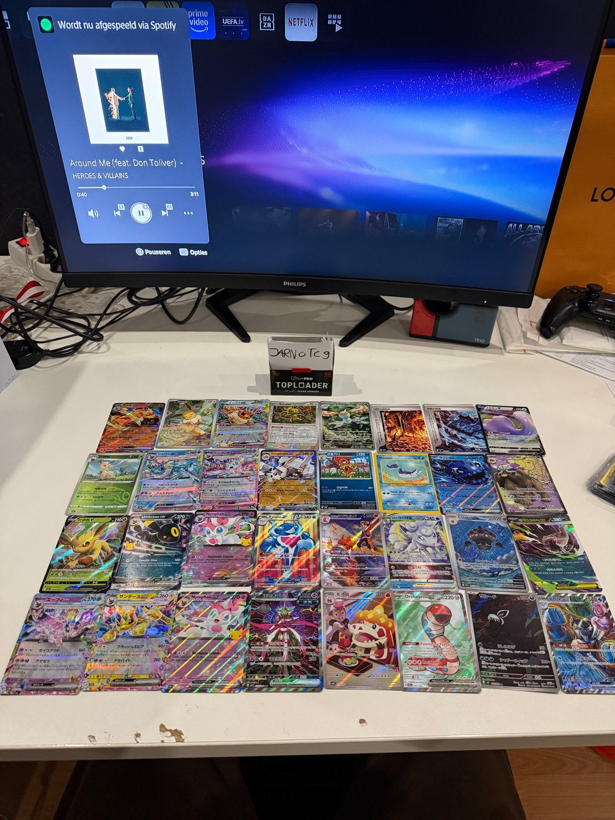 Grote collectie Pokémon kaarten los te koop of in bulk