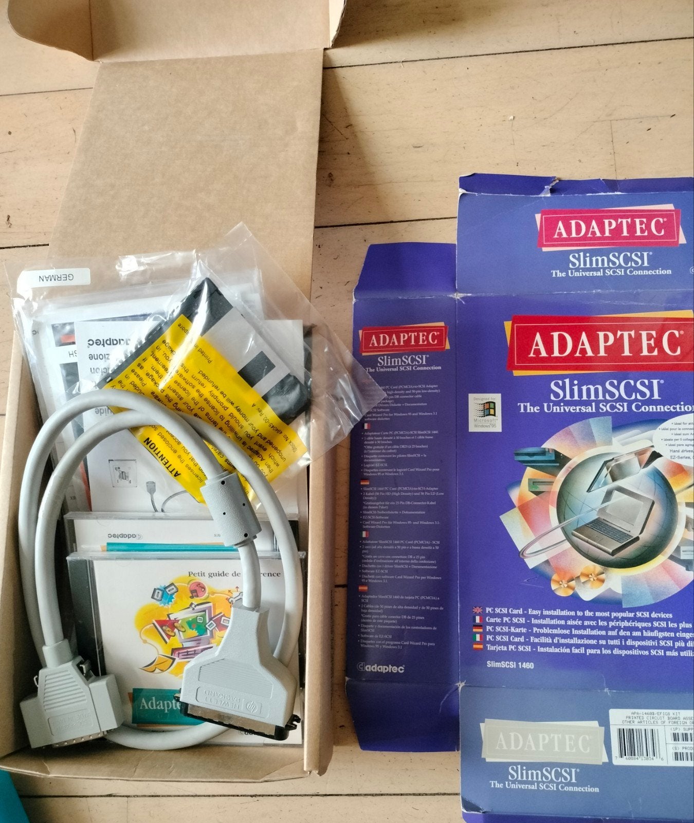 Adaptec SCSI Card 39160, Ophalen