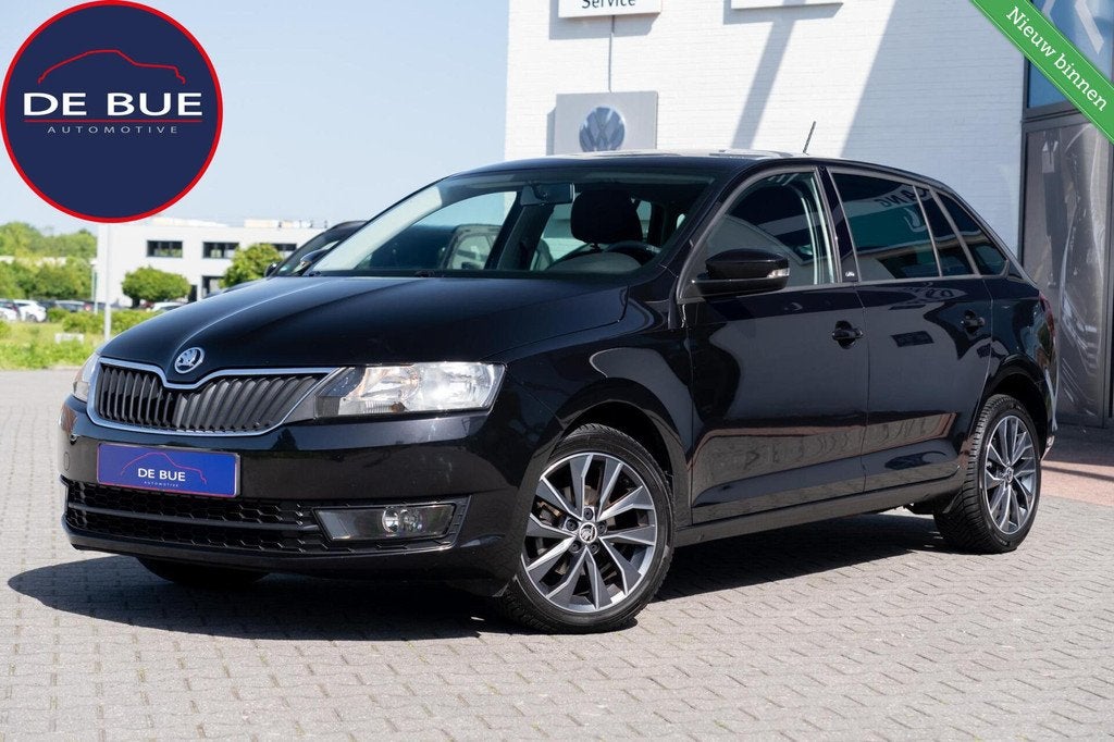 Skoda Rapid 1.2 TSI DSG-7 Automaat Edition|Spaceback|OrgNL N, Stof, Gebruikt, 4 cilinders, Zwart