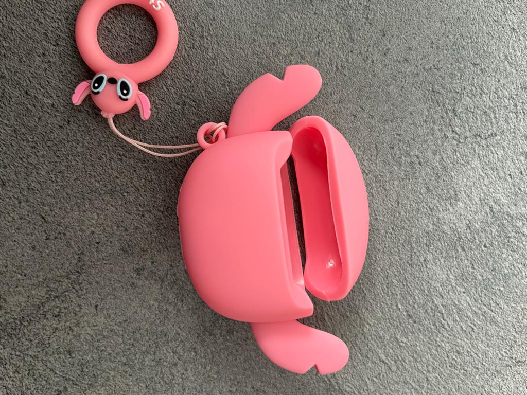AirPod 4 hoesje Stitch roze, Ophalen of Verzenden, Nieuw, Opberg- of Beschermhoesje