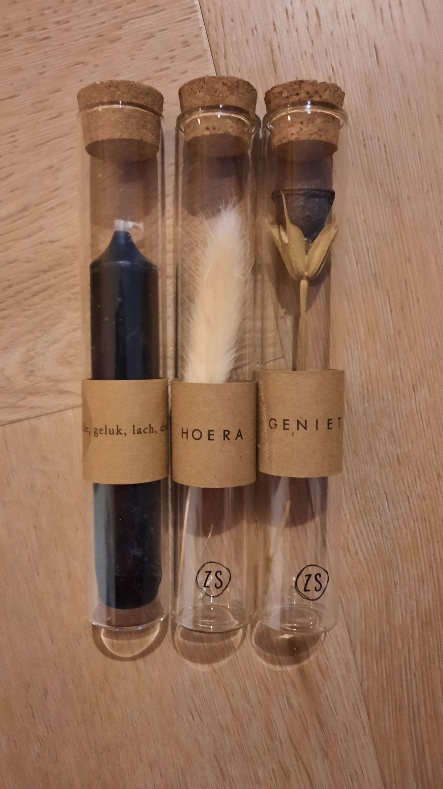 Decoratieve glazen buisjes van Zuss ZS, Ophalen, Meerkleurig, Zo goed als nieuw, Modern