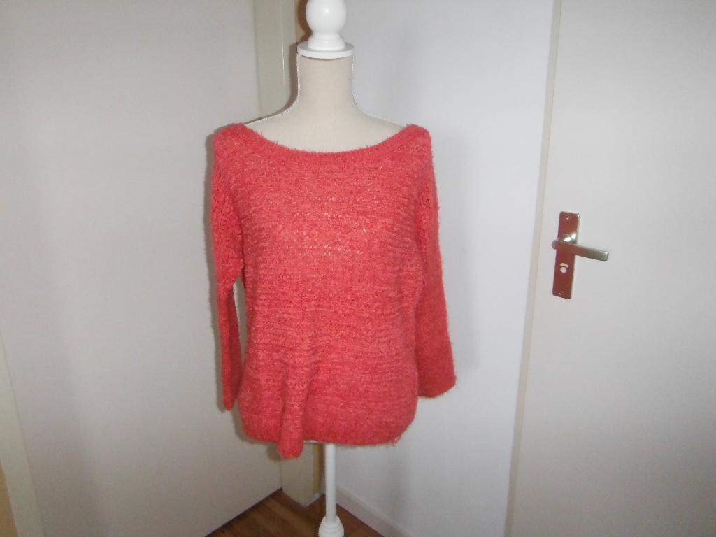 mooie nieuwe koraal rode trui van Eksept by Shoeby, mt S/M, Maat 38/40 (M), Verzenden, Nieuw, Eksept