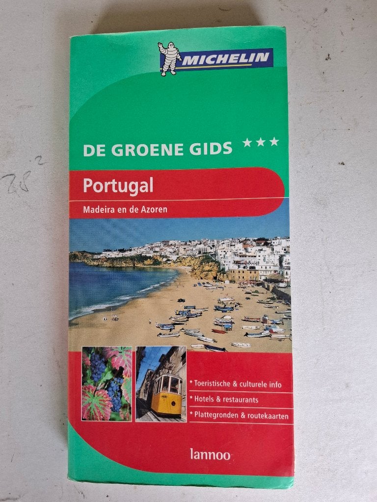 Reisgids Portugal michelin, Gelezen, Michelin, Europa, Ophalen of Verzenden
