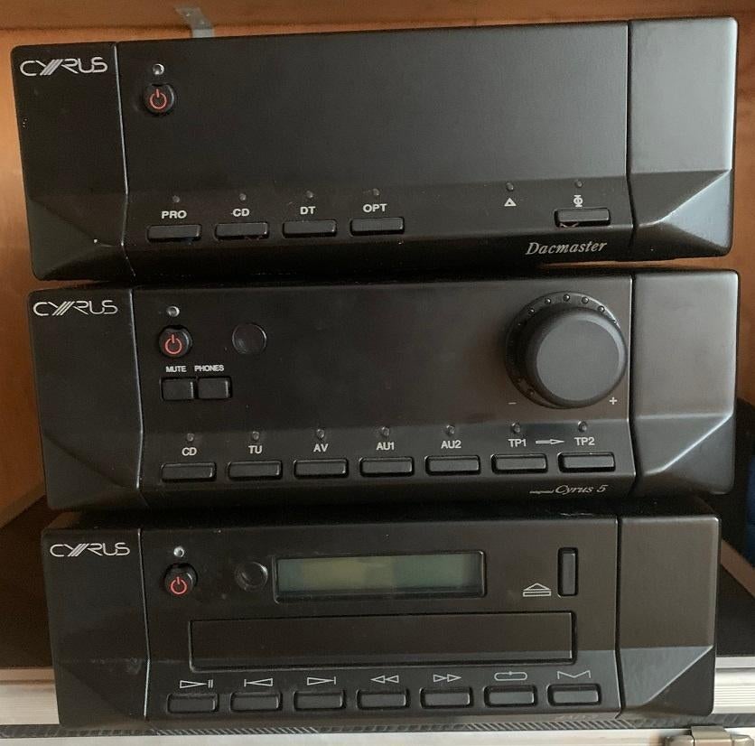 CYRUS VERSTERKER, Ophalen, Gebruikt, 120 watt of meer, Overige merken