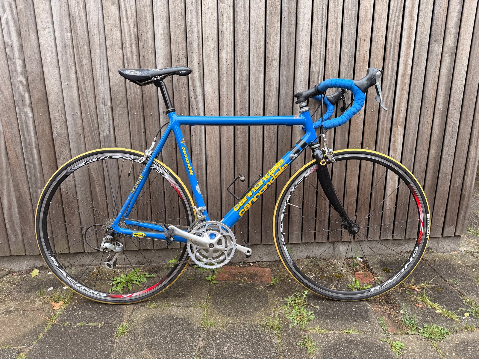 Cannondale racefiets, blauw, 28 inch, aluminium, Fietsen en Brommers, Fietsen | Racefietsen, 28 inch, Gebruikt, Aluminium, Meer dan 20 versnellingen