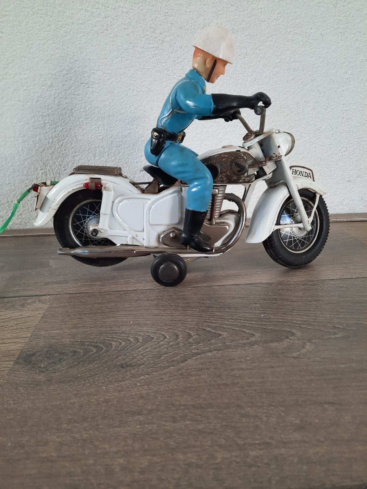 Vintage' bandai.Honda.Politiemotor - Afstandsbediening, Ophalen of Verzenden