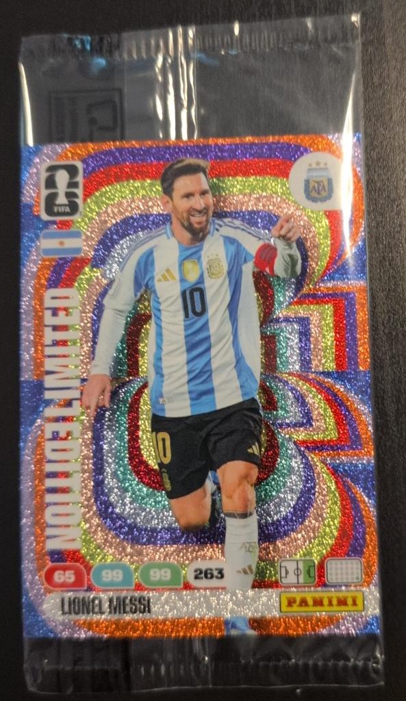 Panini Adrenalyn XL Limited Edition WK 2026 Messi SEALED!, Ophalen of Verzenden, Nieuw, Plaatje