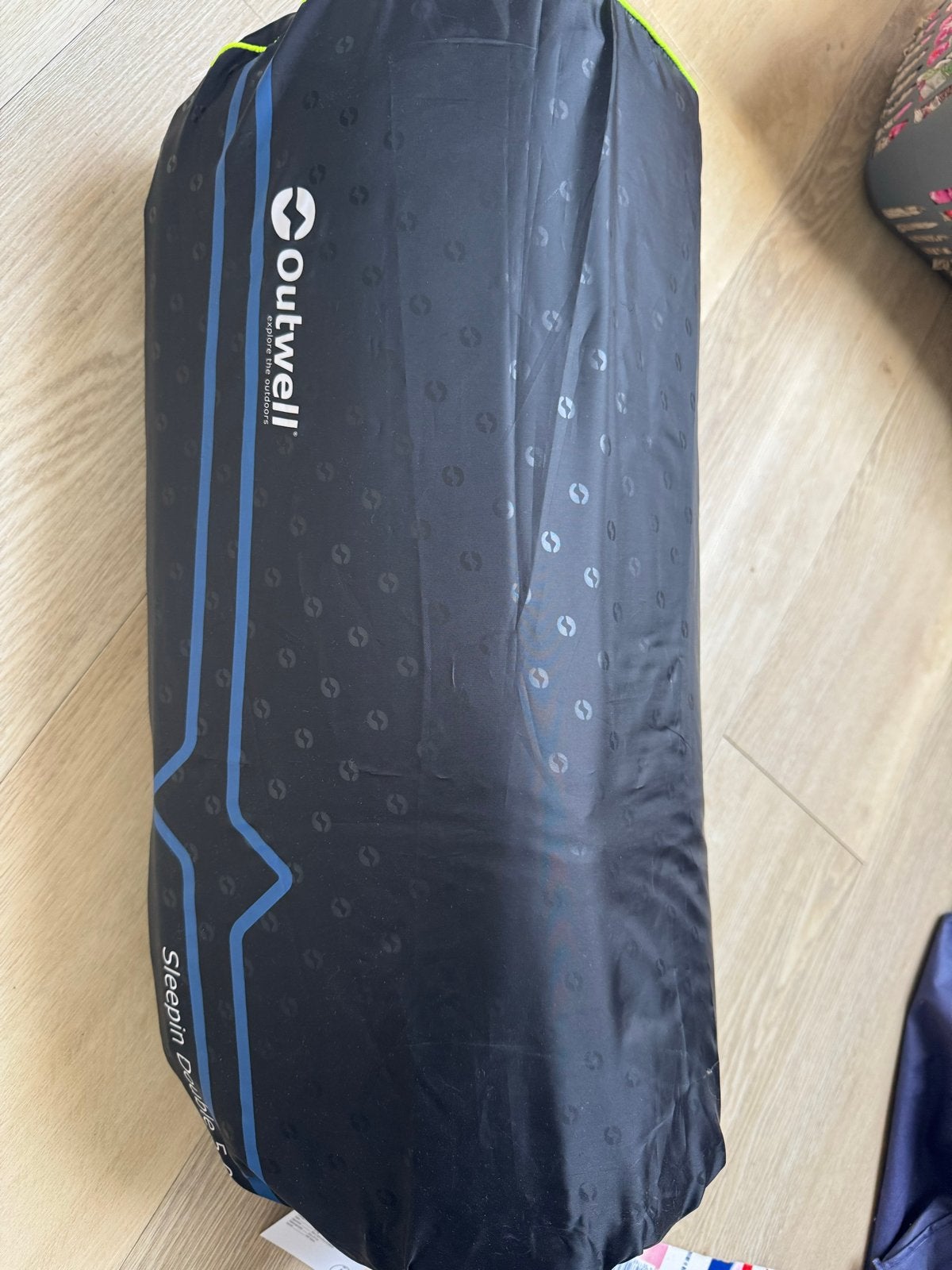 Outwell Sleepin Double 5.0 cm zelfopblaasbaar slaapmat, Ophalen, Zo goed als nieuw, 2-persoons