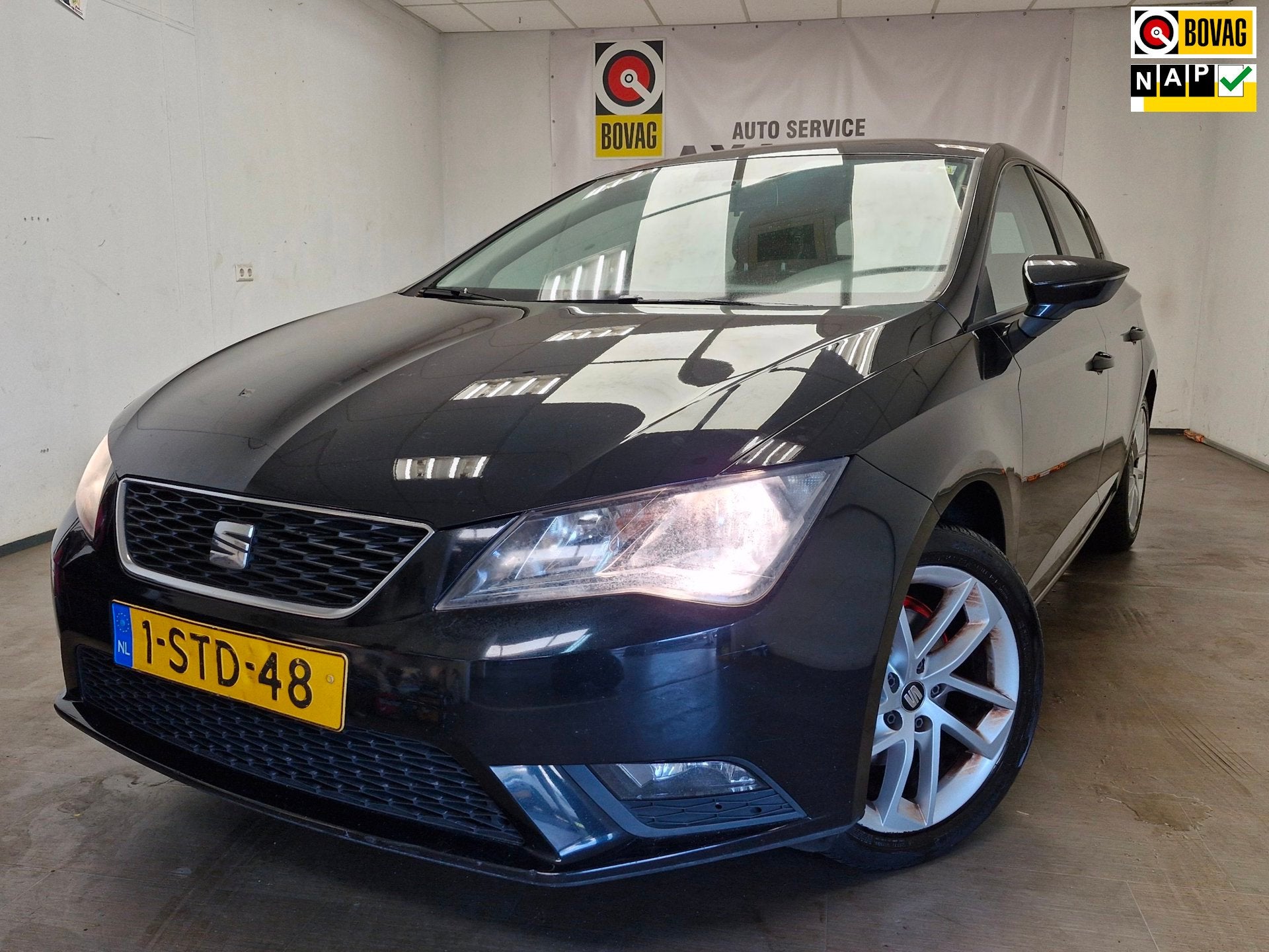 Seat Leon 1.2 TSI Enjoy ! AIRCO ! NIEUWE APK ! GOED ONDERH., Auto's, Voorwielaandrijving, Euro 5, 86 pk, Gebruikt