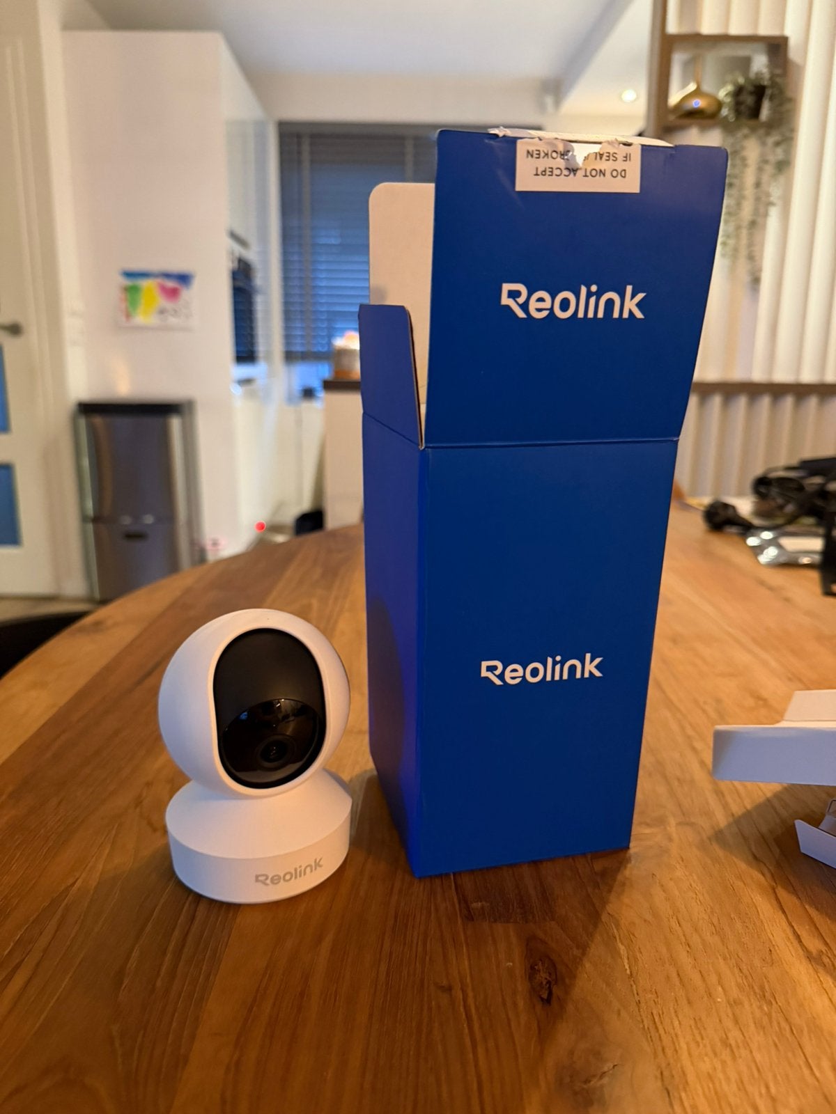 E1 reolink camera, Ophalen of Verzenden, Zo goed als nieuw