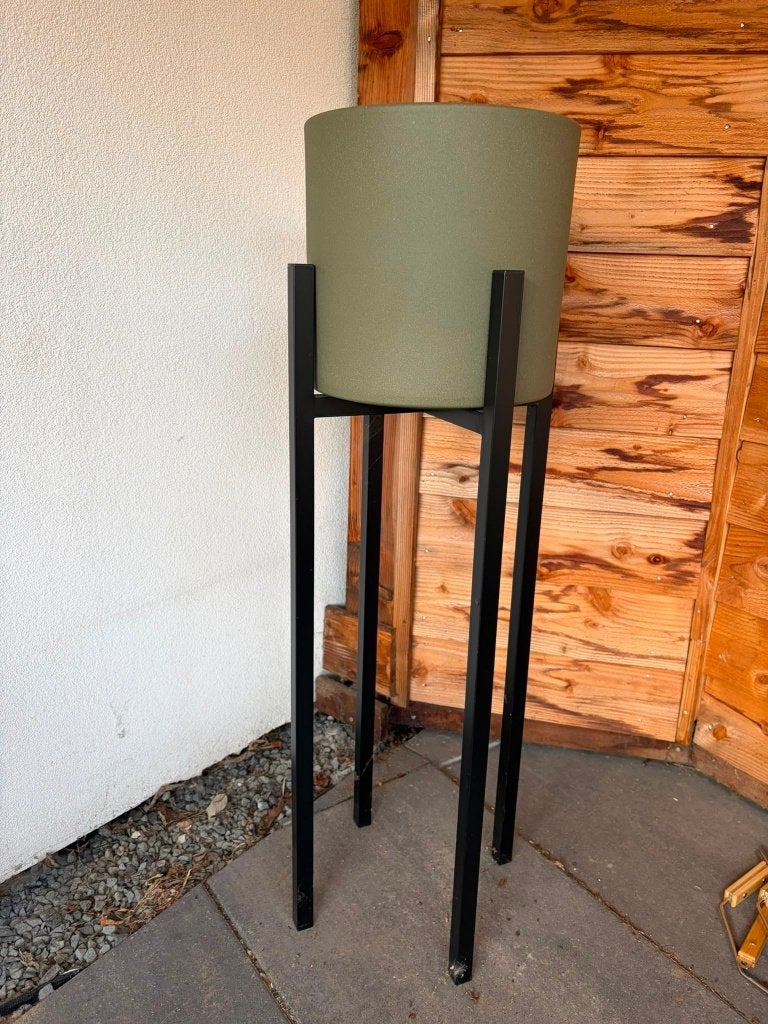 hoge plantenbak op poten, Ophalen, Rond, Kunststof, 60 cm of meer