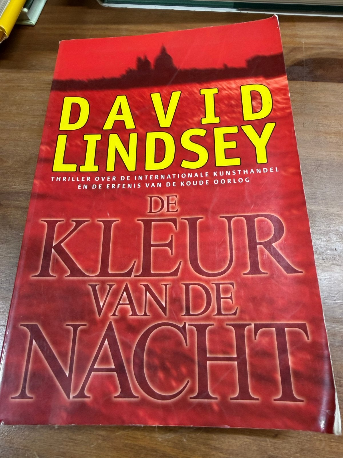 De Kleur van de Nacht - David Lindsey (Thriller), Ophalen of Verzenden, Gelezen, Nederland