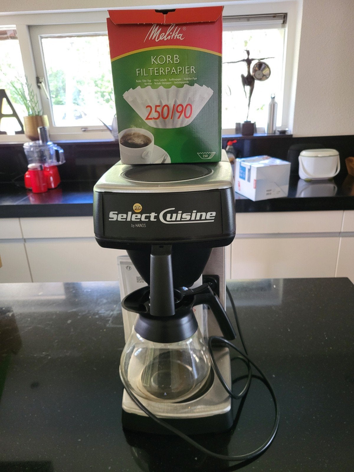 Select Cuisine Koffiezetapparaat met Melitta filterpapier, Witgoed en Apparatuur, Gebruikt, Koffiemachine, Gemalen koffie, Ophalen of Verzenden