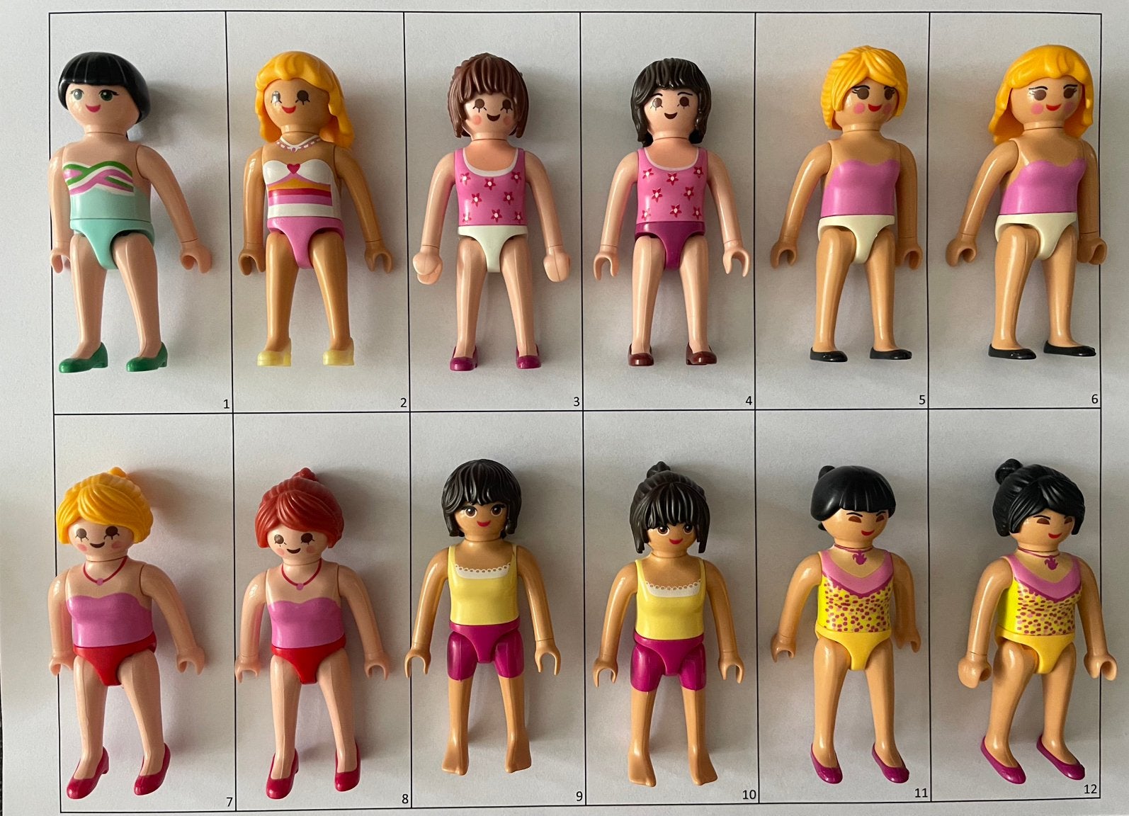 Playmobil losse verkleedpoppetjes vrouw, fashion girls, Ophalen of Verzenden, Nieuw