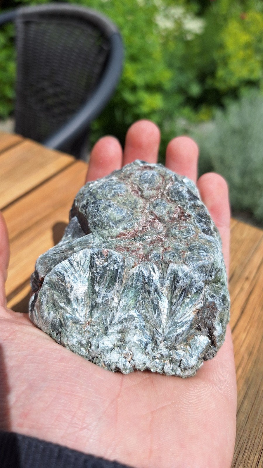 Mineralen uit Rusland Charoiet en Serafiniet, Ophalen of Verzenden