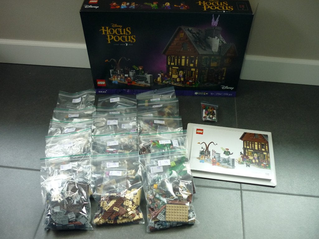 Lego 21341 Disney Hocus Pocus Ideas., Lego, Compleet, Ophalen of Verzenden, Complete set