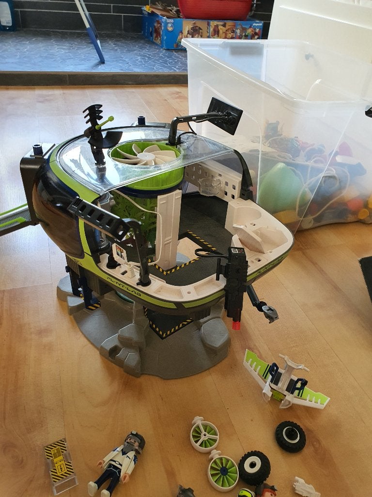 Playmobil 5149 Space E-Ranger Future Base met 5152 walker, Kinderen en Baby's, Speelgoed | Playmobil, Ophalen of Verzenden, Gebruikt