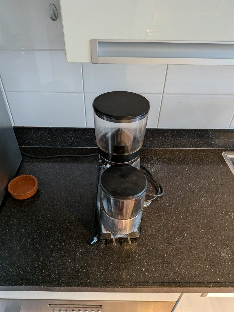 Vintage ANFIM Milano Model B koffiemolen – Made in Italy, Ophalen, Gebruikt, Overige merken, Koffiemolen